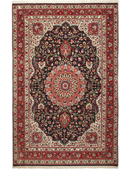 Rug Ilaam Persia brown yellow 137x209