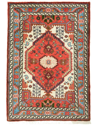 86x125 Cm Tribal Rug, Caucasian, Wool On Wool, 150,000