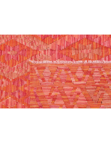 Rug Kilim Afghanistan 153x198 Orange Peach Cora