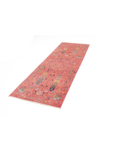Tappeto Shahi Fine Pakistan 79x240 Rosa Corallo 2