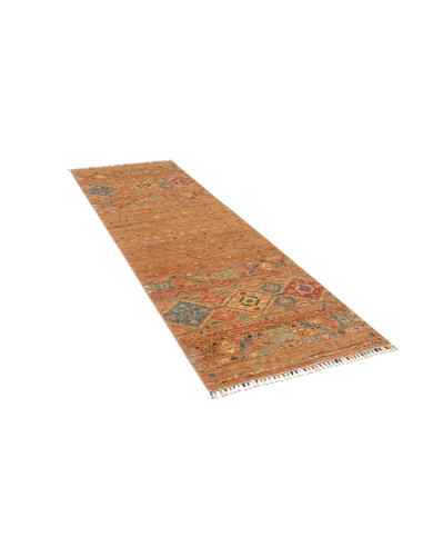 Tappeto Rubin Pakistan 79x252 Arancio Terra Cot