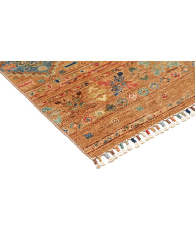 Tappeto Rubin Pakistan 79x252 Arancio Terra Cot
