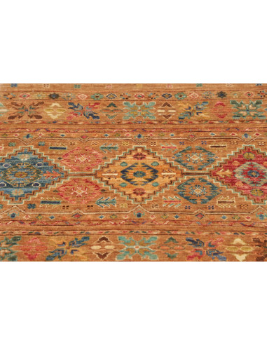Tappeto Rubin Pakistan 79x252 Arancio Terra Cot