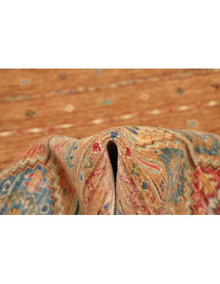 Tappeto Rubin Pakistan 79x252 Arancio Terra Cot