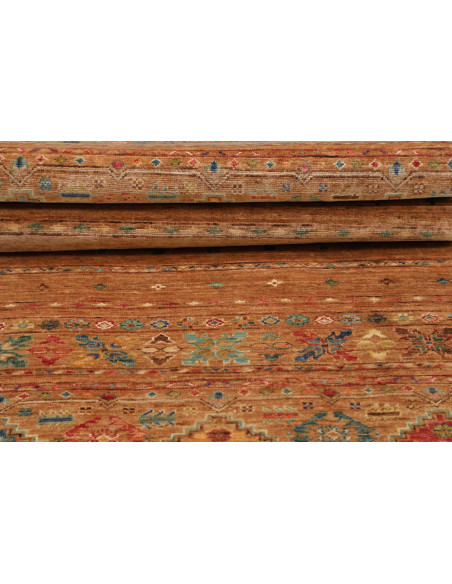 Tappeto Rubin Pakistan 79x252 Arancio Terra Cot