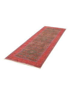 Rug Mamlouk Pakistan 83x236 Deep Red Olive Gree 2