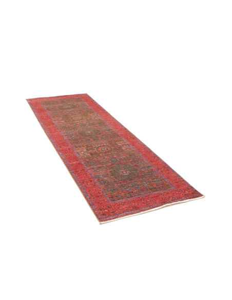 Tappeto Mamlouk Pakistan 83x236 Rosso Bordeaux