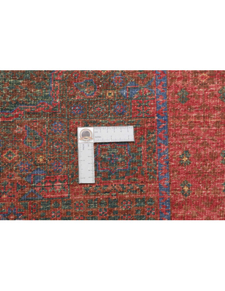 Tappeto Mamlouk Pakistan 83x236 Rosso Bordeaux