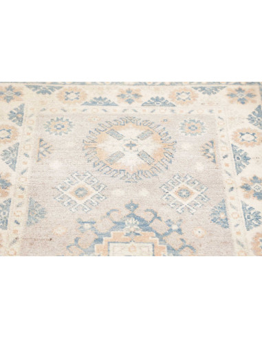 Tappeto Kazak Afghanistan 79x191 Beige Chiaro B