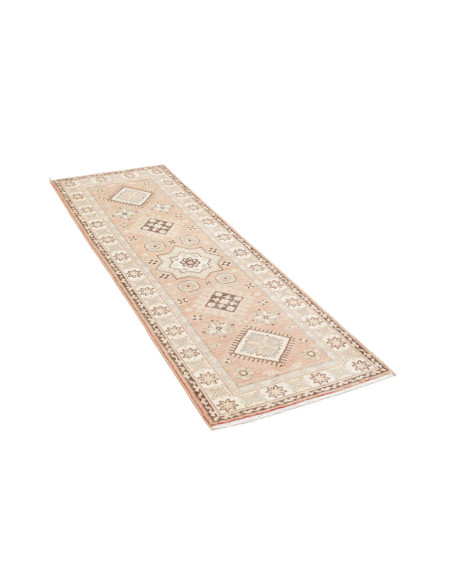 Tappeto Kazak Afghanistan 61x175 Rosa Antico Cr