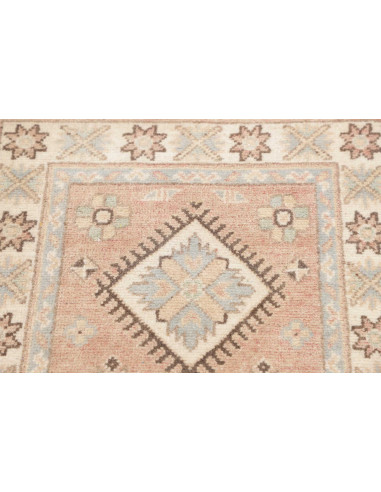 Tappeto Kazak Afghanistan 61x175 Rosa Antico Cr