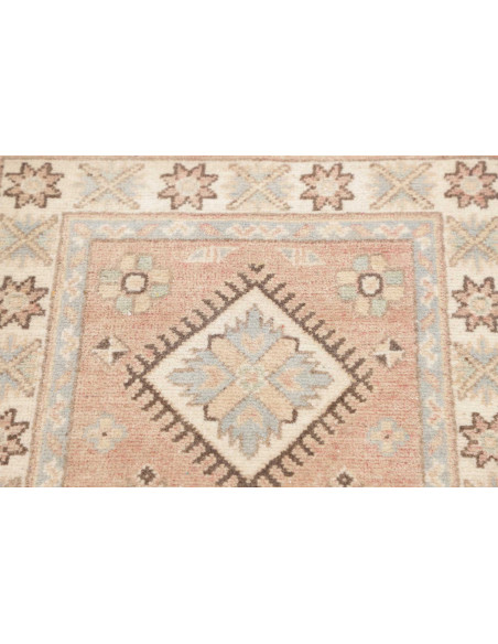 Tappeto Kazak Afghanistan 61x175 Rosa Antico Cr