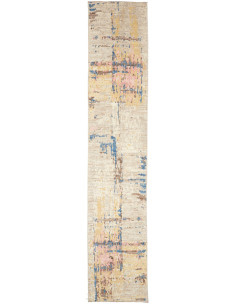 Rug Berber Pakistan 84x418 Beige Blue