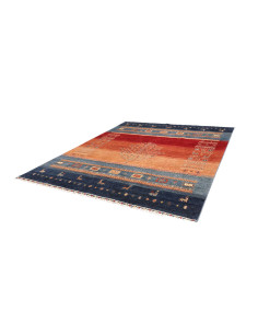 Tappeto Siva Pakistan 245x285 Blu Rosso Beige 2