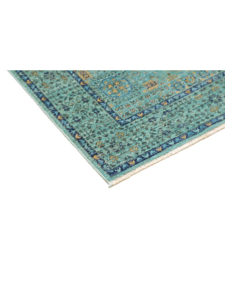 Rug Mamlouk Pakistan 79x248 Turquoise Emerald O