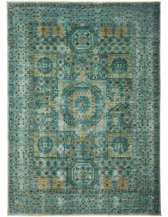 Rug Mamlouk Pakistan 168x233 Turquoise Light Bl