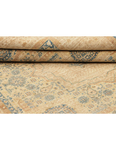 Rug Mamlouk Pakistan 145x196 Beige Blue Ocher