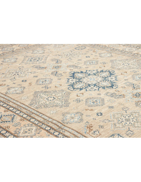 Tappeto Kazak Fine Pakistan 247x308 Beige Blu M