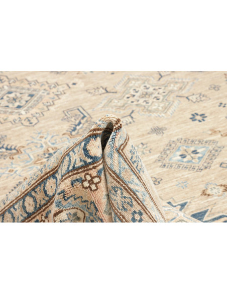 Tappeto Kazak Fine Pakistan 247x308 Beige Blu M