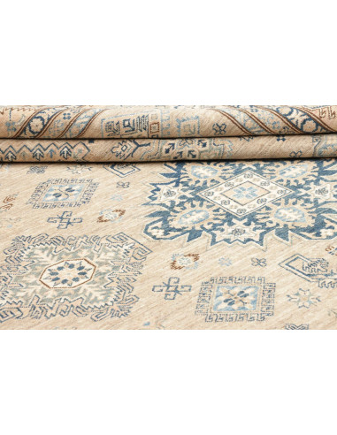Tappeto Kazak Fine Pakistan 247x308 Beige Blu M