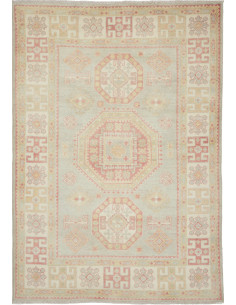 Rug Kazak Afghanistan 120x172 Sage Green Soft R