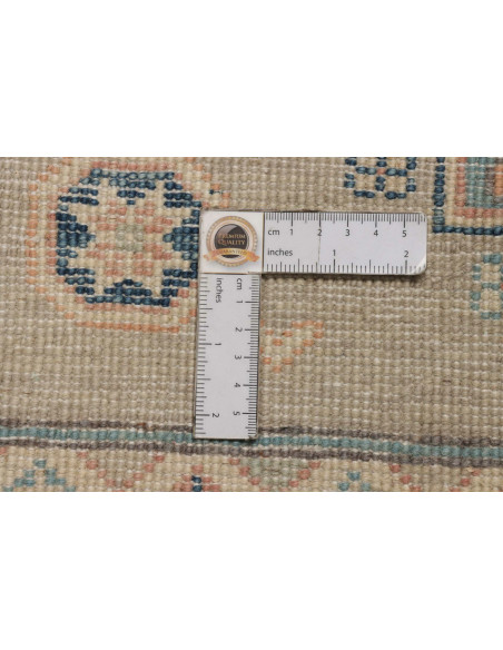 Rug Kazak Afghanistan 120x183 Beige Light Blue
