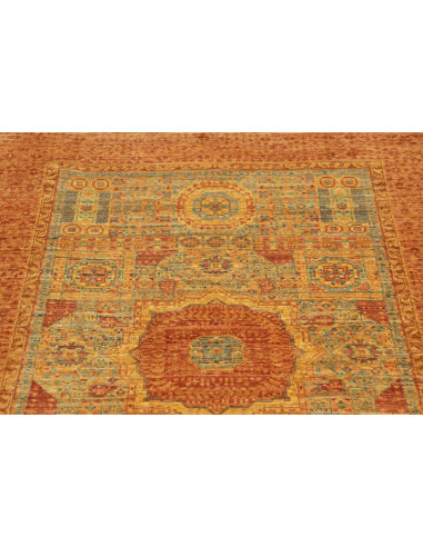 Rug Mamlouk Pakistan 101x145 Terracotta Orange