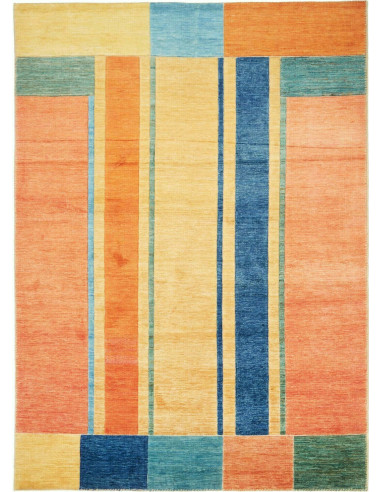 Rug Barjesta Pakistan 171x236 Orange Yellow Blu