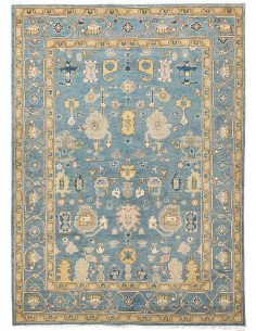 Tappeto Tribal Pakistan bianco marrone 148x197