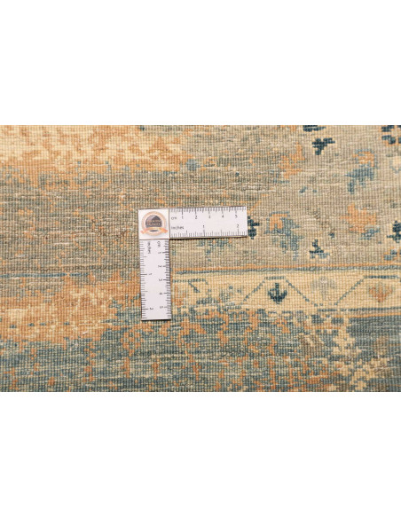 Tappeto Mamlouk Pakistan 150x202 Blu Acqua Verd