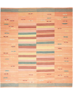 Tappeto Kilim Persia marrone 218x239