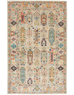 Tappeto Tribal Pakistan marrone beige 120x193
