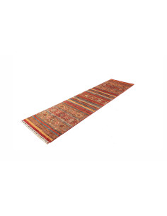 Rug Samarkand Pakistan 82x294 Red Terracotta Bl 2