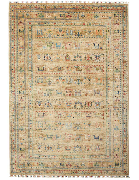Tappeto Rubin Pakistan 165x238 Beige Multicolor