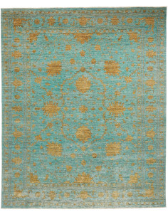 Rug Ziegler Fine Pakistan 253x309 Aqua Gold