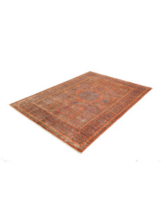 Tappeto Mamlouk Pakistan 148x200 Ruggine Indaco 2