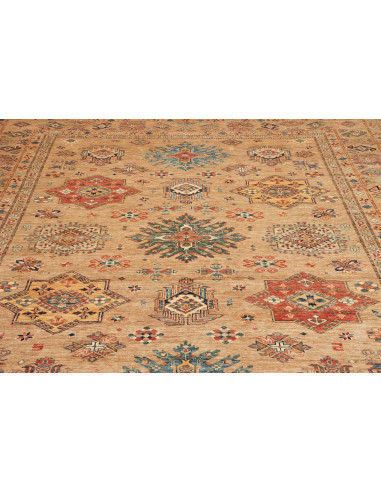 Tappeto Kazak Fine Pakistan 252x315 Beige Sabbi
