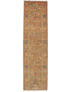 Tappeto Rubin Pakistan 80x297 Marrone Terra Tea