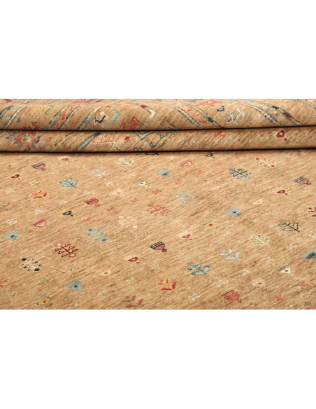 Rug Rubin Pakistan 249x305 Camel Beige Red Blue