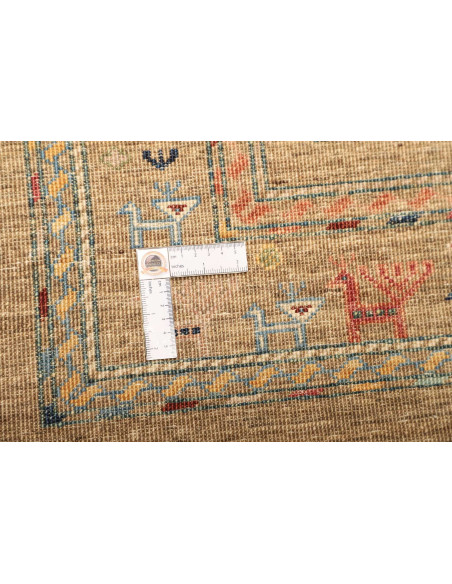 Rug Rubin Pakistan 249x305 Camel Beige Red Blue
