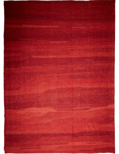 Tappeto Kilim Persia marrone 389x448