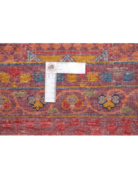 Rug Mamlouk Pakistan 275x372 Rust Red Blue Grey