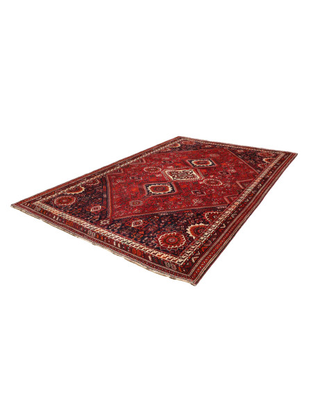 Rug Shiraz Persia brown yellow 223x330