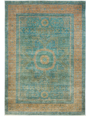 Tappeto Mamlouk Pakistan 173x240 Petrolio Ruggi