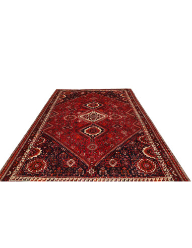 Rug Shiraz Persia brown yellow 223x330