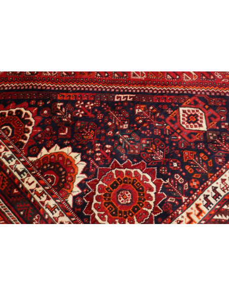 Rug Shiraz Persia brown yellow 223x330