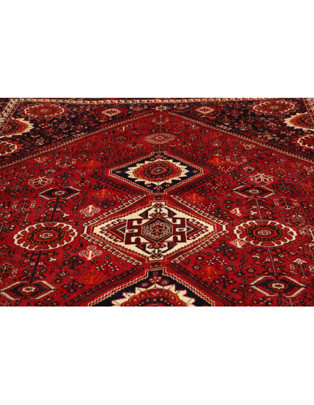 Tappeto Shiraz Persia marrone giallo 223x330