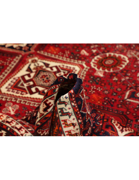 Tappeto Shiraz Persia marrone giallo 223x330