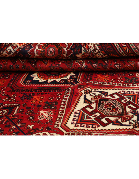 Rug Shiraz Persia brown yellow 223x330