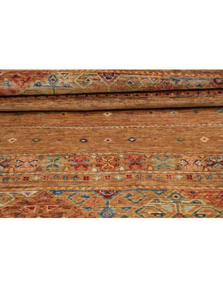 Tappeto Rubin Pakistan 80x236 Ocra Rosso Matton